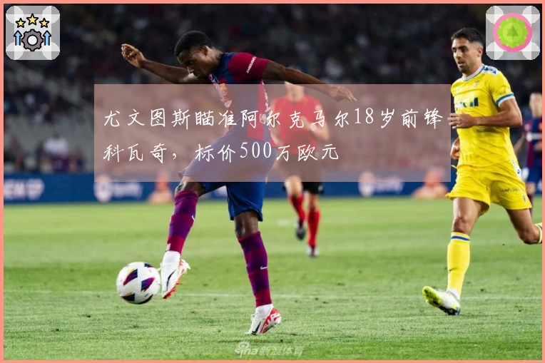 尤文图斯瞄准阿尔克马尔18岁前锋科瓦奇，标价500万欧元